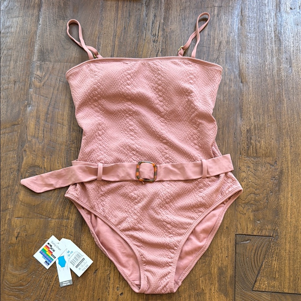 Time and Tru Pink One Piece Swimsuit - M